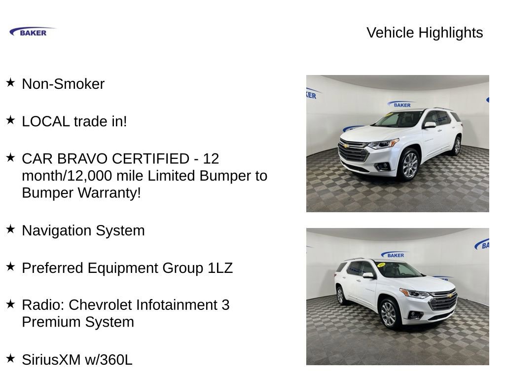 Used 2021 Chevrolet Traverse Premier image 4