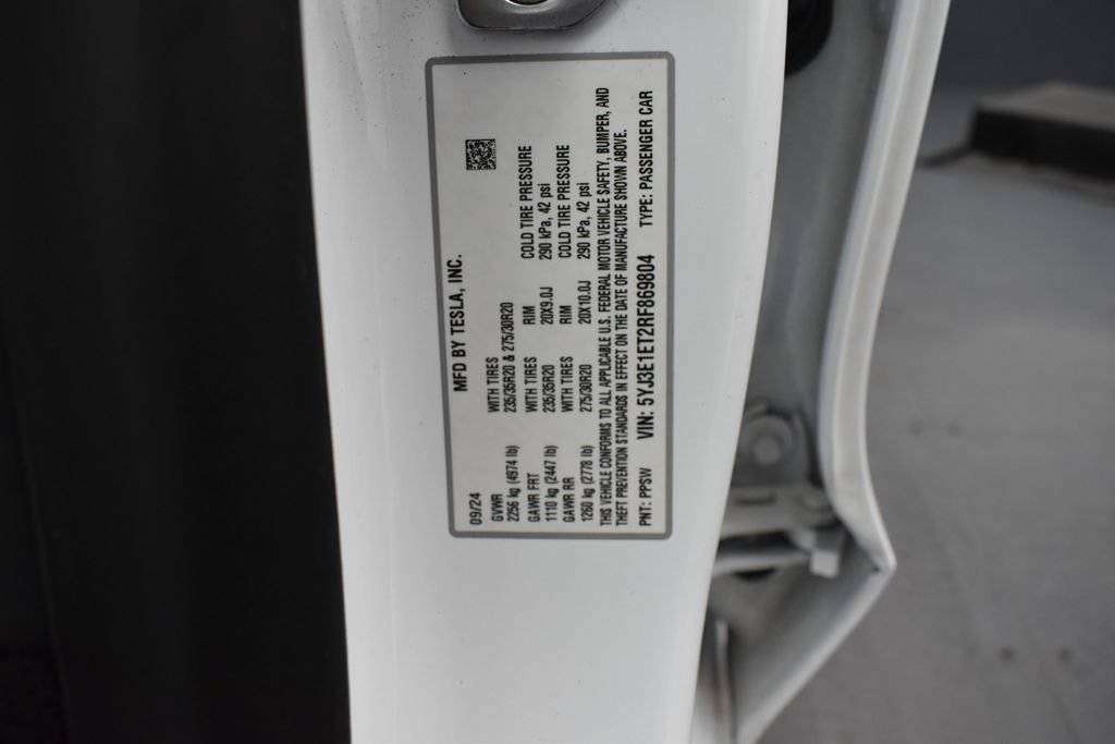 Used 2024 Tesla Model 3 Performance AWD/4WD image 6