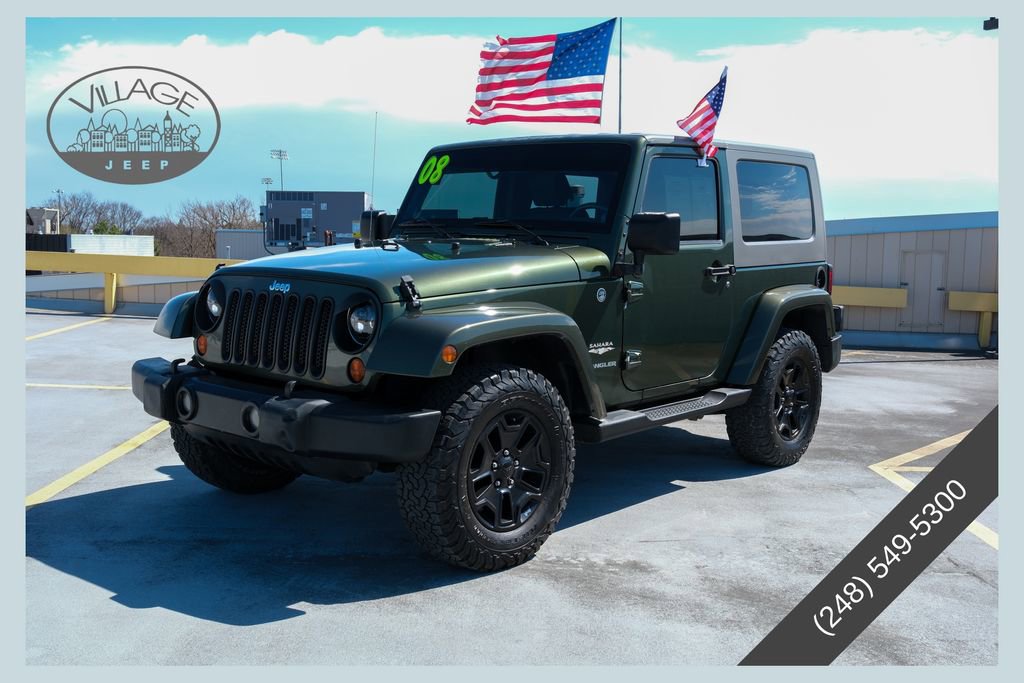 Used 2008 Jeep Wrangler Sahara w/ Dual Top Group AWD/4WD image 1