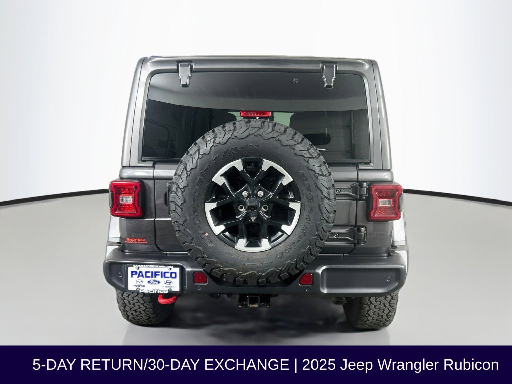 Used 2025 Jeep Wrangler Unlimited Rubicon w/ Safety Group AWD/4WD image 7