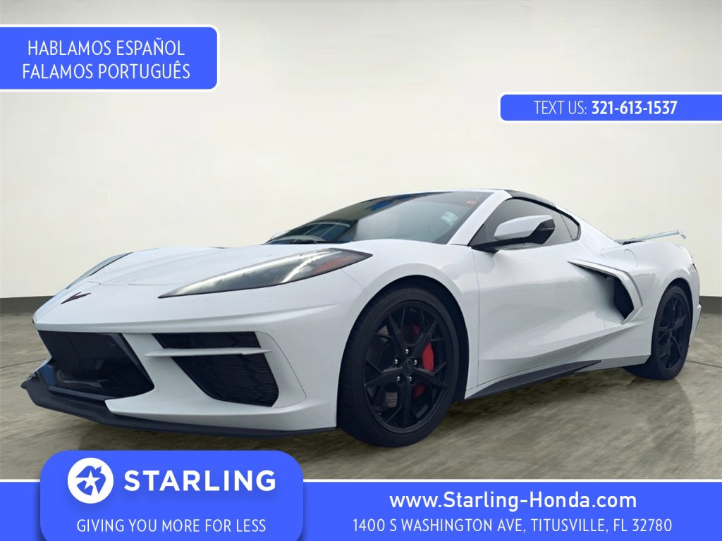 Used 2021 Chevrolet Corvette Stingray Premium Cpe w/ Z51 Performance Package