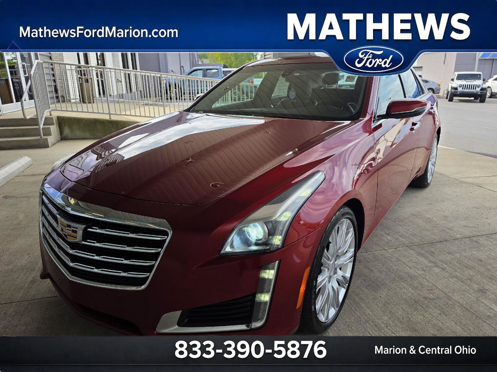 Used 2018 Cadillac CTS AWD Sedan w/ Seating Package