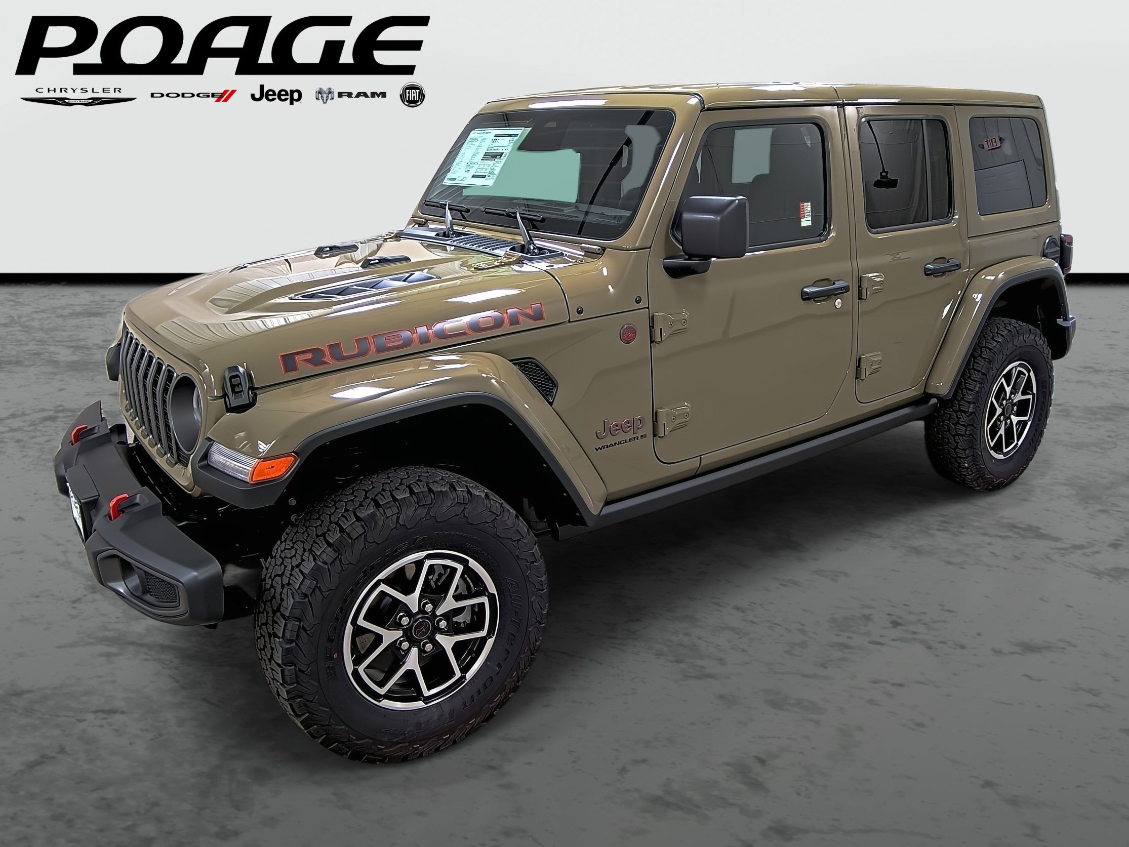 New 2025 Jeep Wrangler Unlimited Rubicon image 1