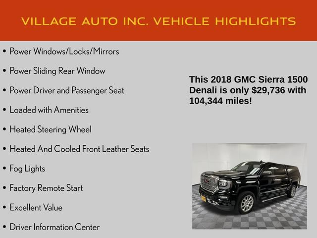 Used 2018 GMC Sierra 1500 Denali AWD/4WD image 14