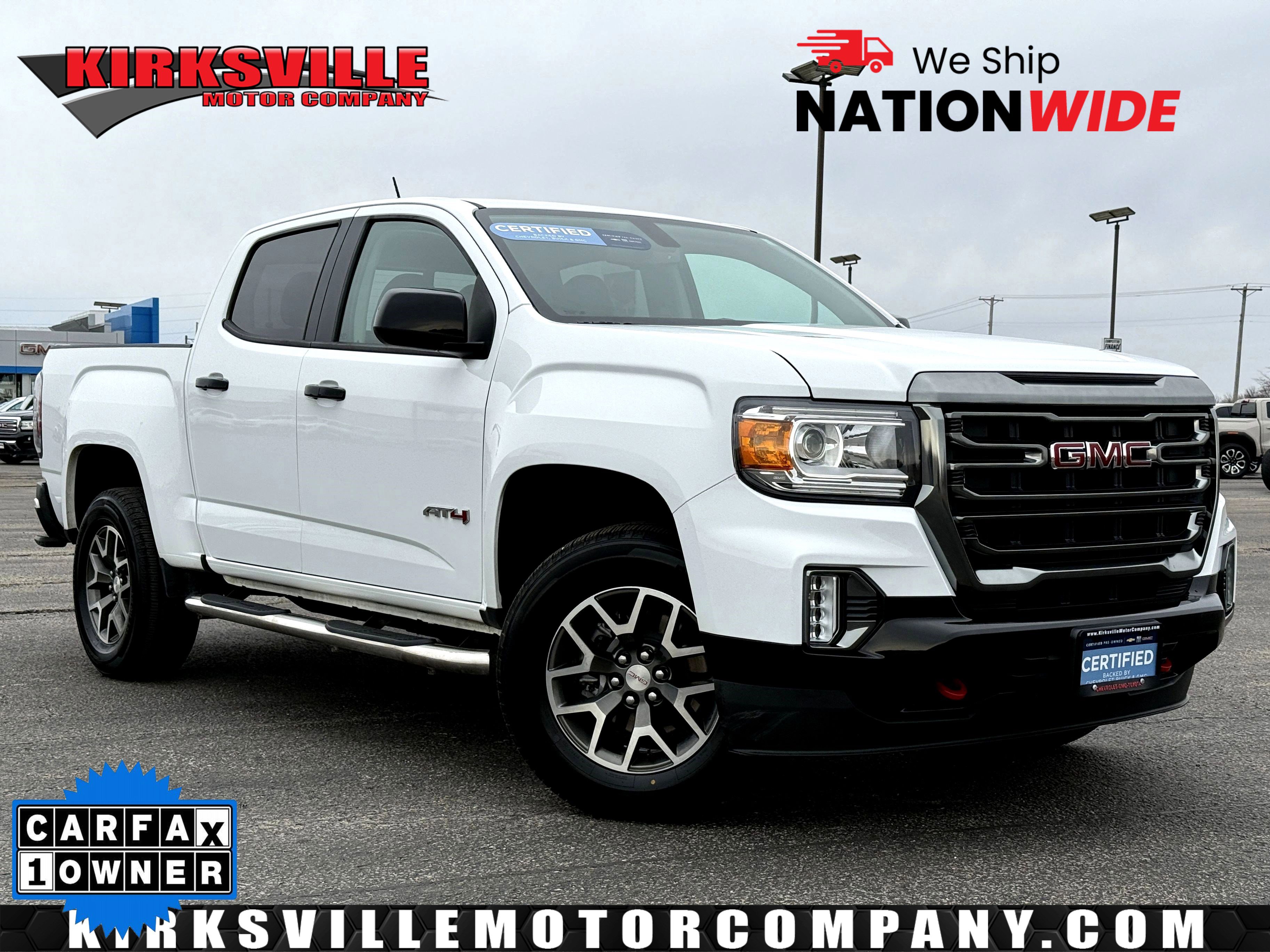 Certified 2021 GMC Canyon AT4 w/ Trailering Package