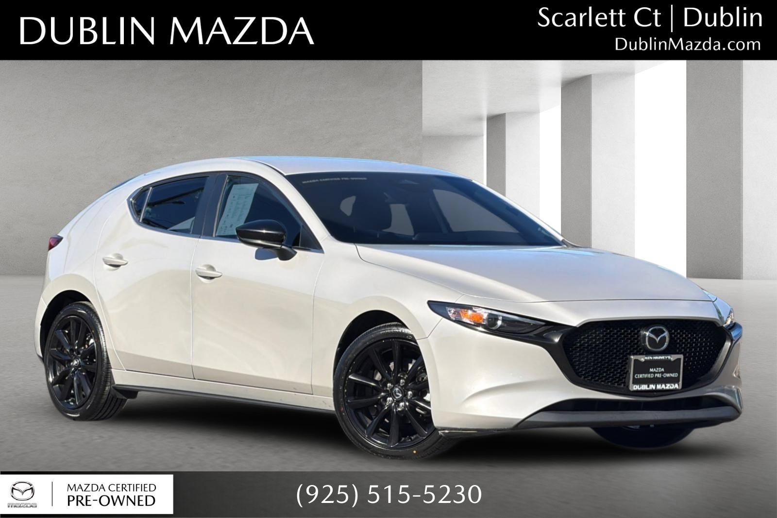 Certified 2025 MAZDA MAZDA3 s Sport FWD image 1