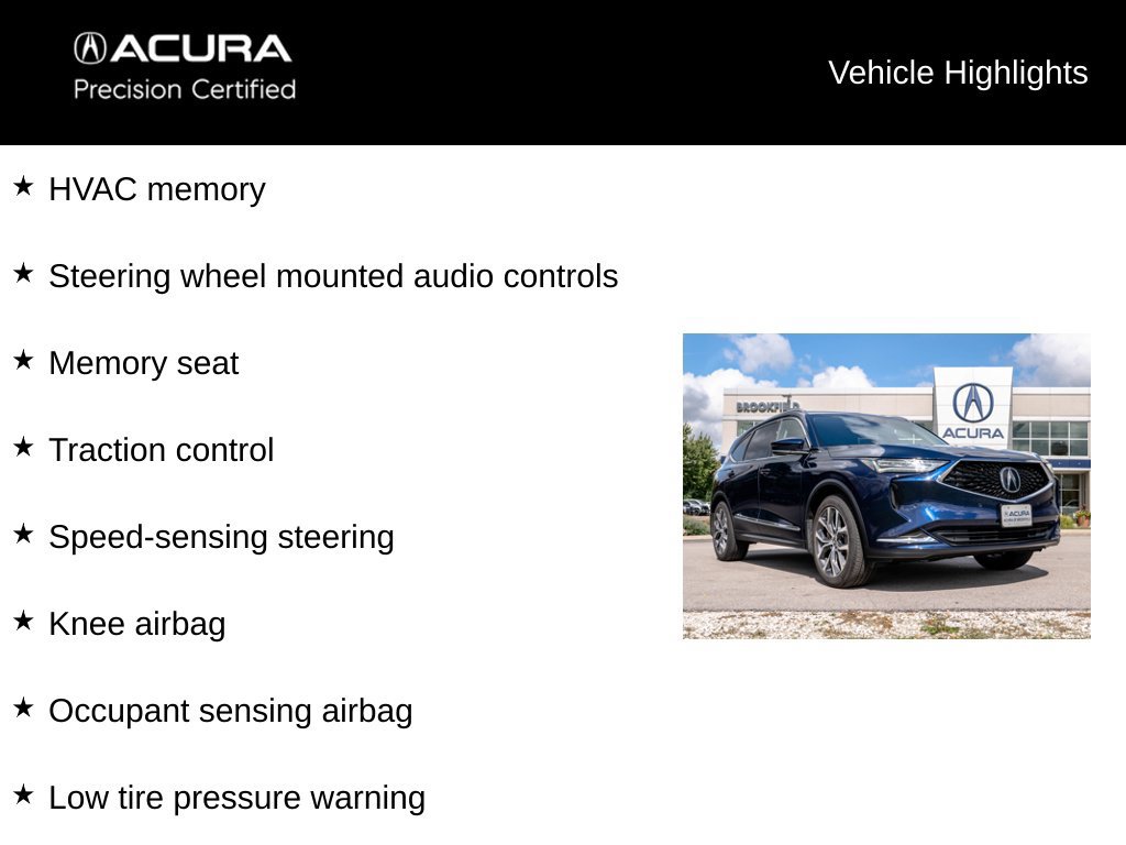 Certified 2023 Acura MDX w/ Technology Package AWD/4WD image 9