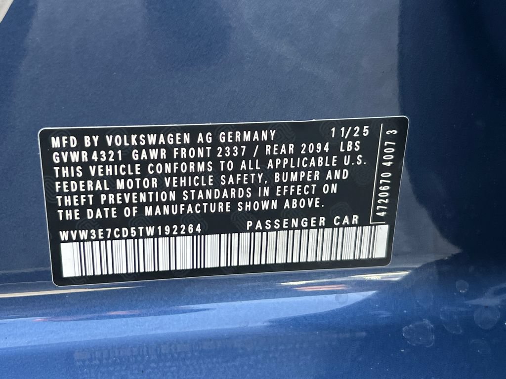 New 2026 Volkswagen GTI SE FWD image 29