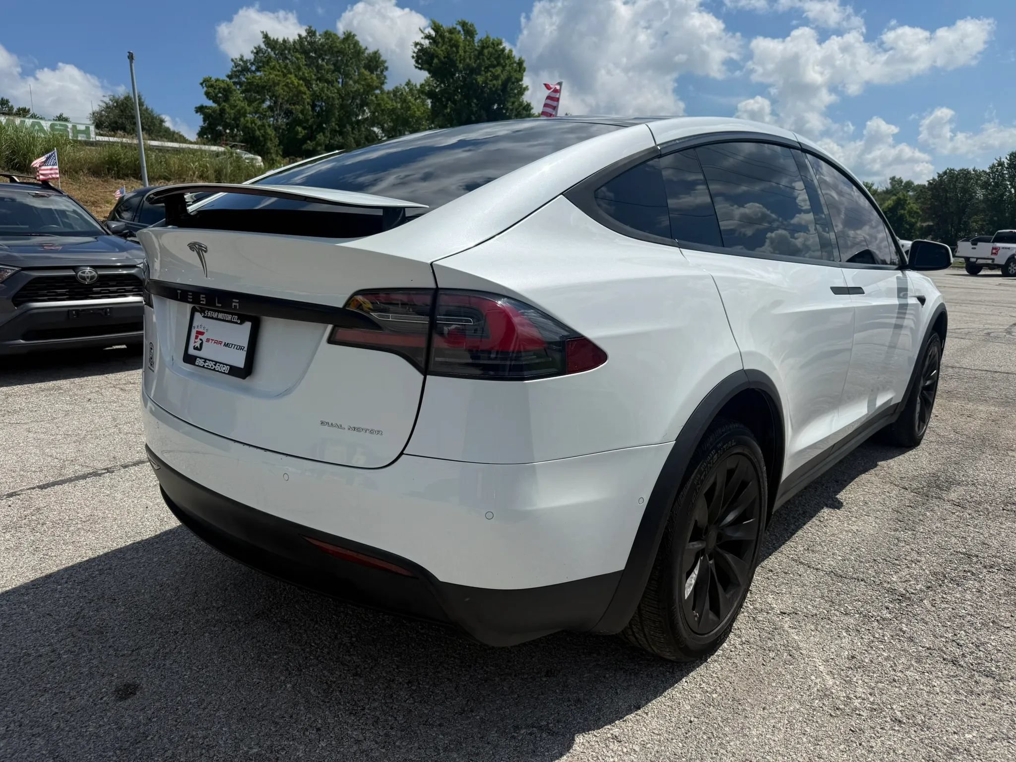 Used 2021 Tesla Model X Long Range AWD/4WD image 3