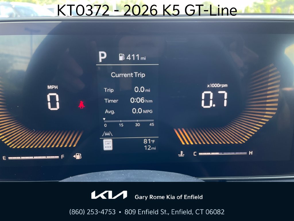 New 2026 Kia K5 GT-Line AWD/4WD image 13