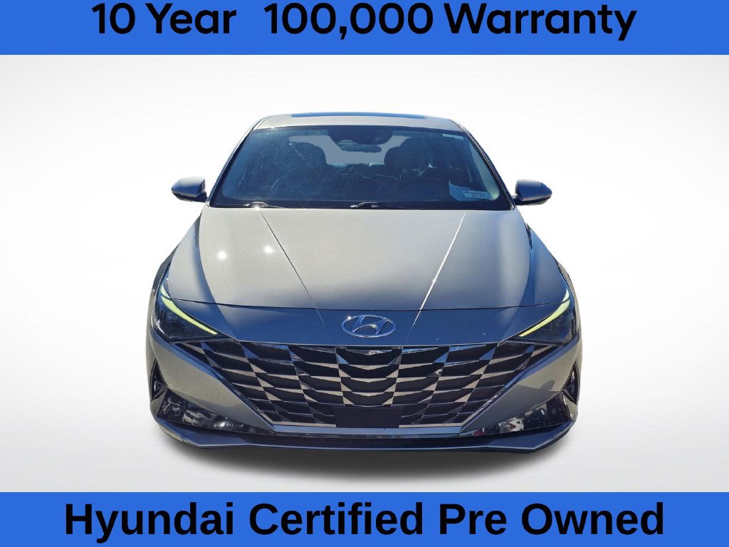 Certified 2022 Hyundai Elantra Limited w/ Cargo Package FWD image 2