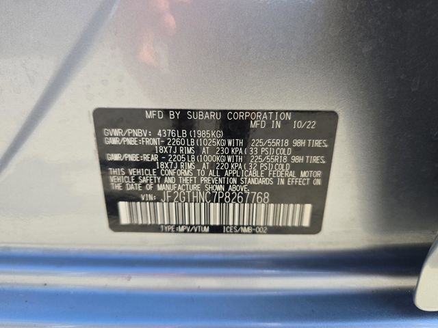 Certified 2023 Subaru Crosstrek 2.5i Limited AWD/4WD image 30