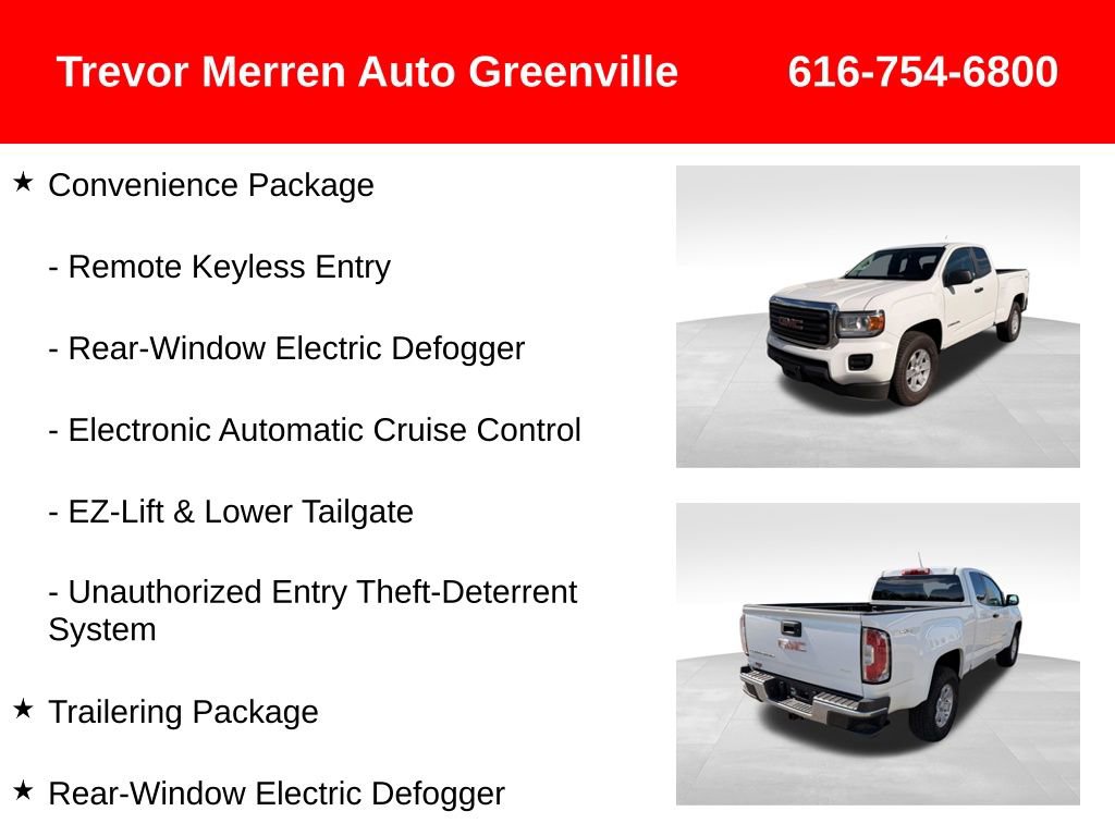 Used 2020 GMC Canyon 4x4 Extended Cab w/ Convenience Package image 19