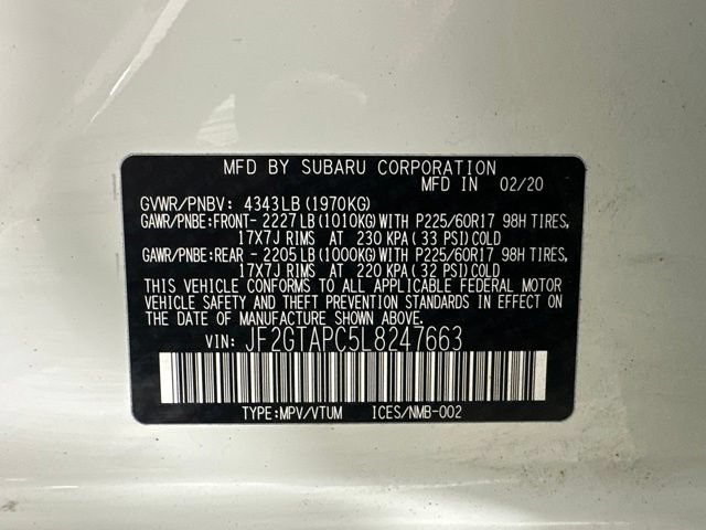 Used 2020 Subaru Crosstrek 2.0i Premium AWD/4WD image 30