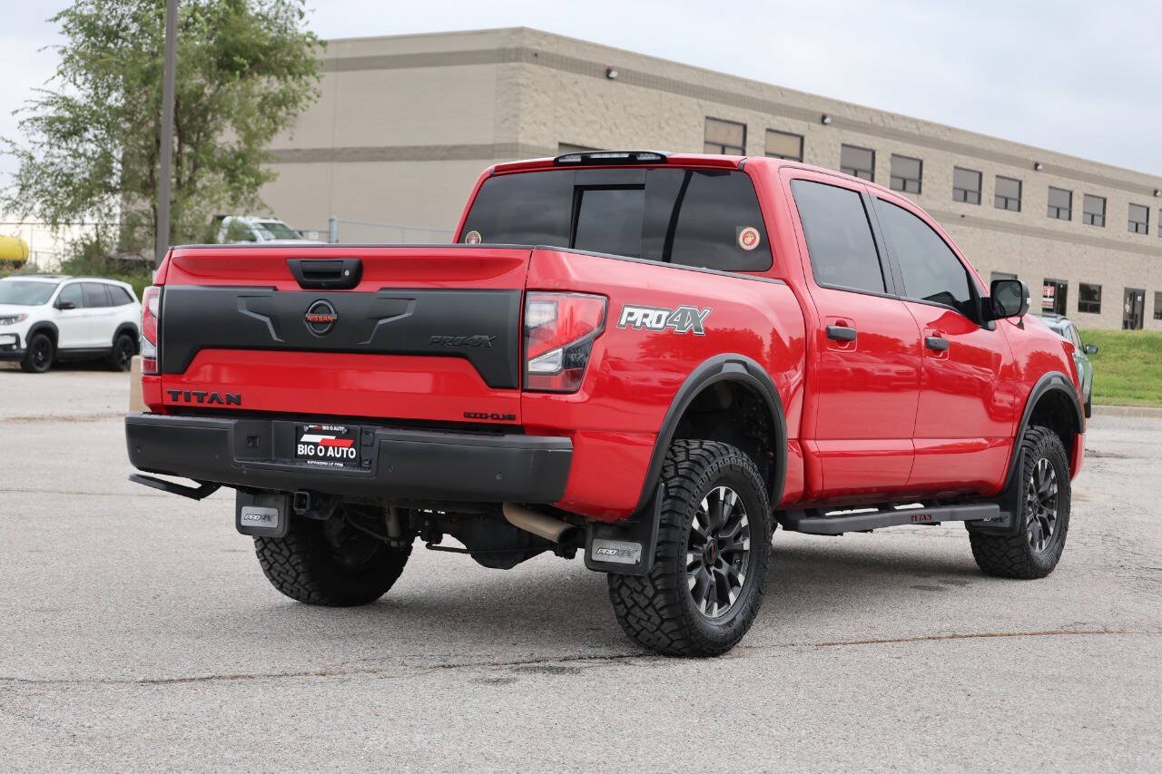 Used 2021 Nissan Titan PRO-4X w/ Pro-4x Convenience Package AWD/4WD image 9