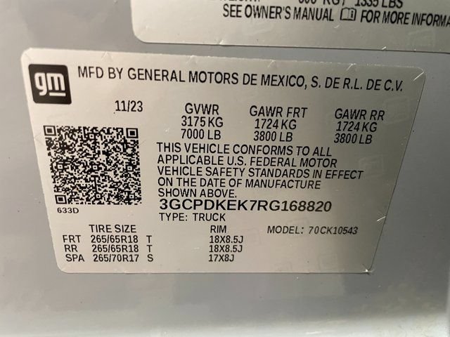 Used 2024 Chevrolet Silverado 1500 LT AWD/4WD image 26