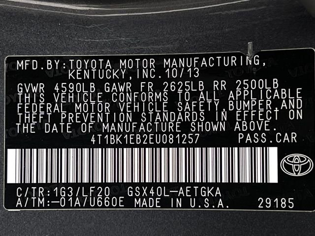 Used 2014 Toyota Avalon XLE Premium image 21