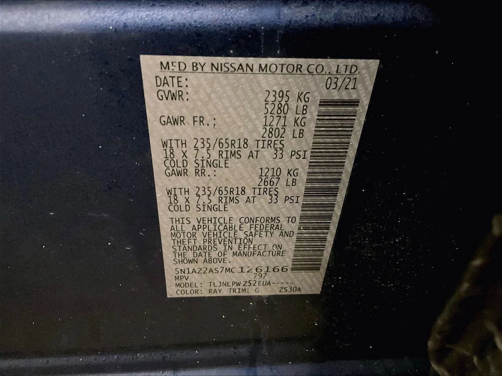 Used 2021 Nissan Murano S image 32