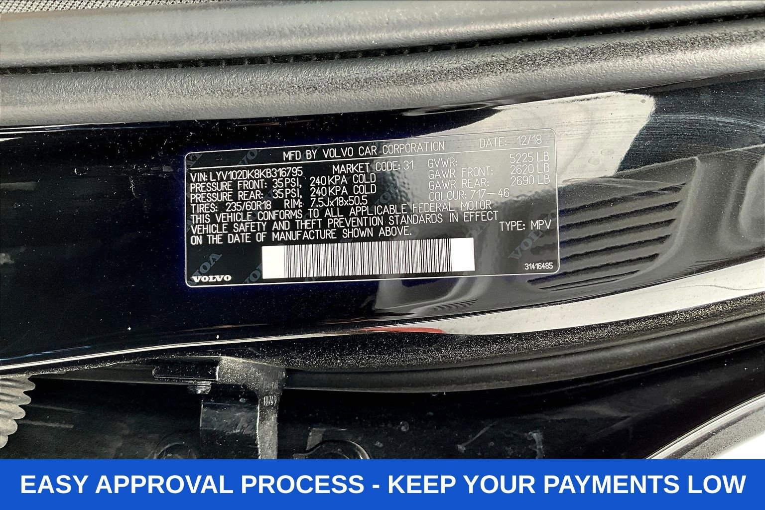 Used 2019 Volvo XC60 T5 Momentum w/ Premium Package image 24