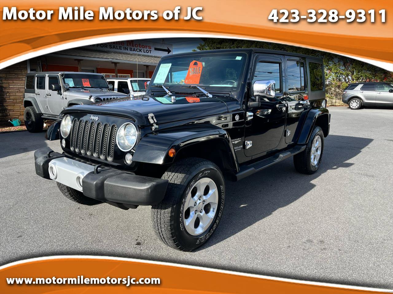 Used 2014 Jeep Wrangler Unlimited Sahara image 1