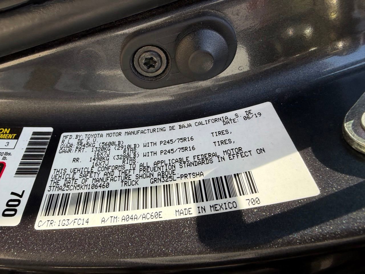 Used 2019 Toyota Tacoma SR5 RWD image 14