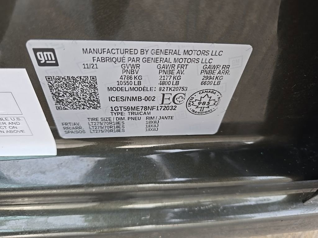 Used 2022 GMC Sierra 2500 SLE w/ SLE Convenience Package image 10