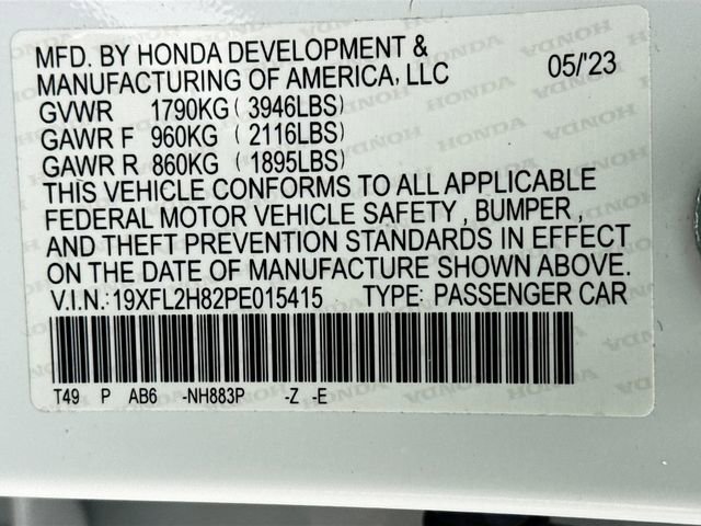 Certified 2023 Honda Civic Sport image 29