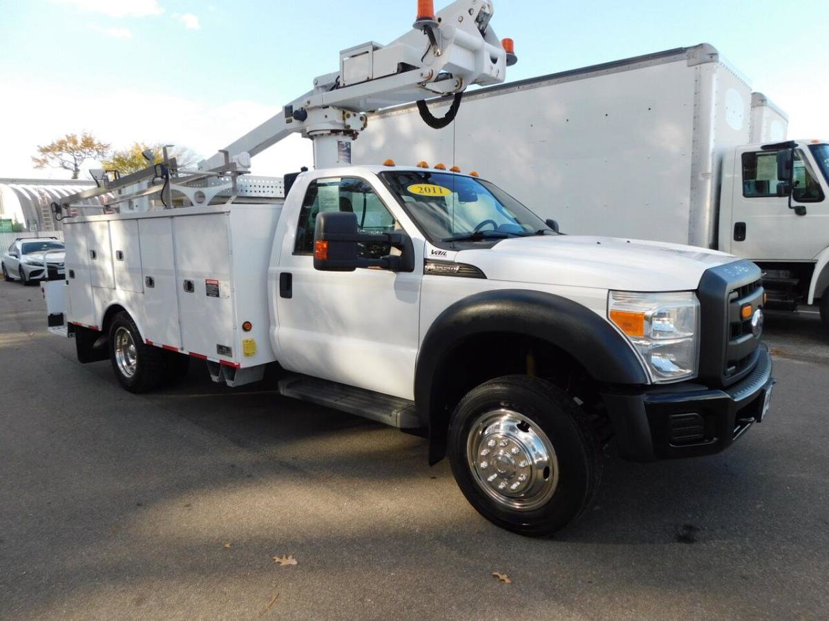Used 2011 Ford F550 2WD Regular Cab Super Duty w/ PWR Equipment Group image 1