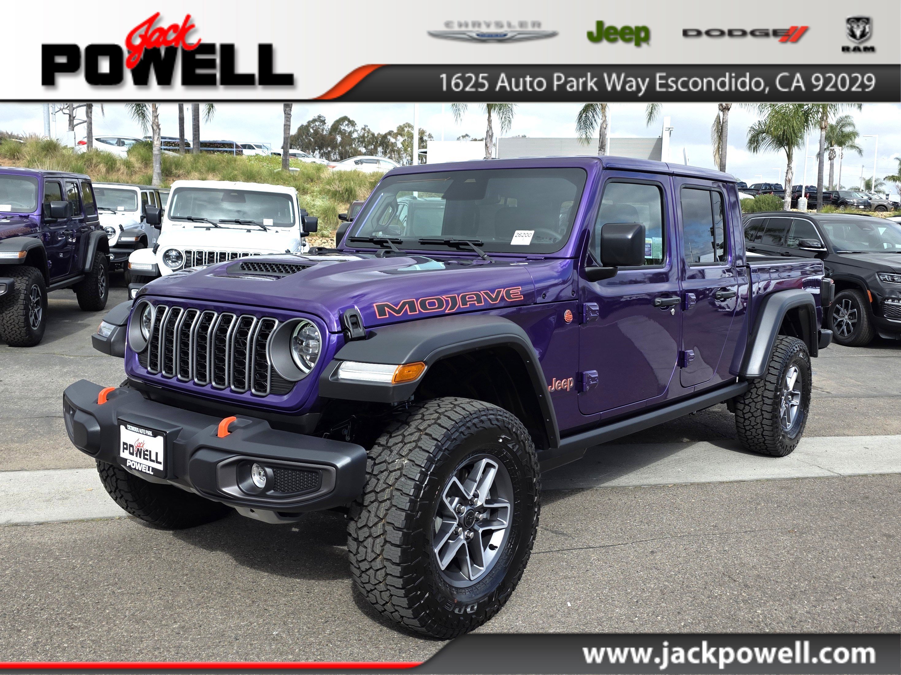 New 2026 Jeep Gladiator Mojave