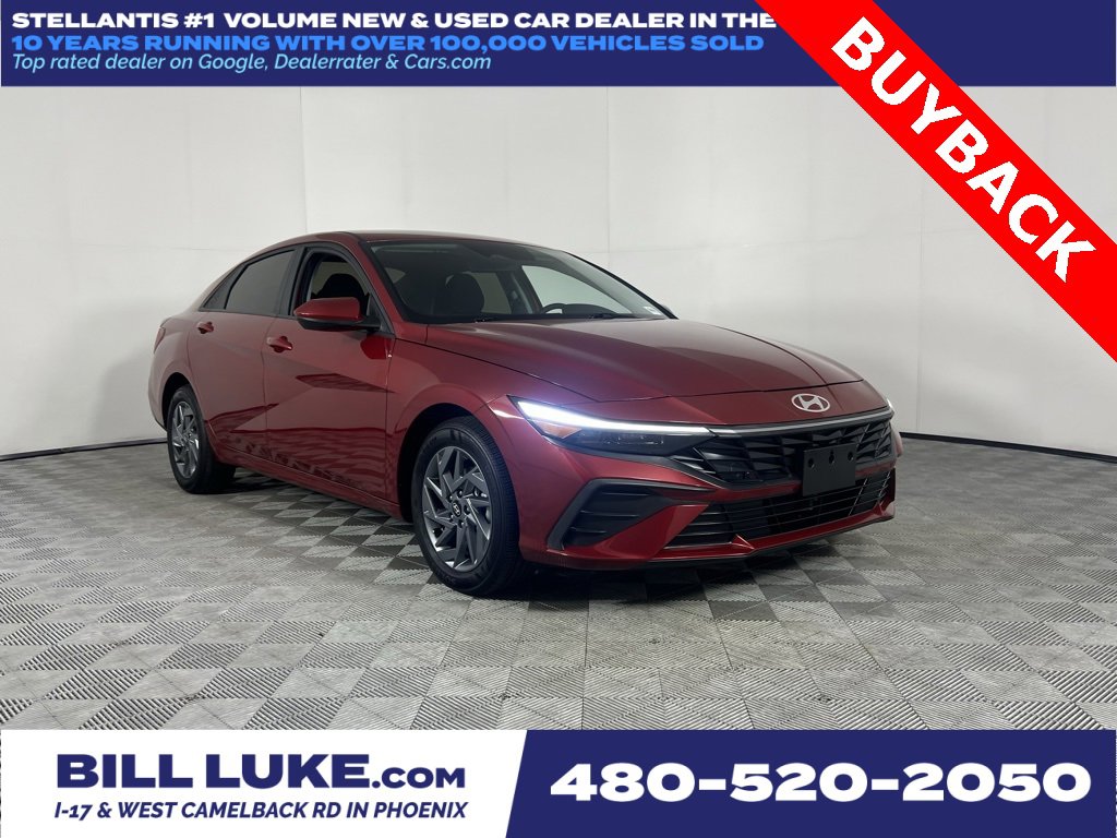 Used 2024 Hyundai Elantra Blue