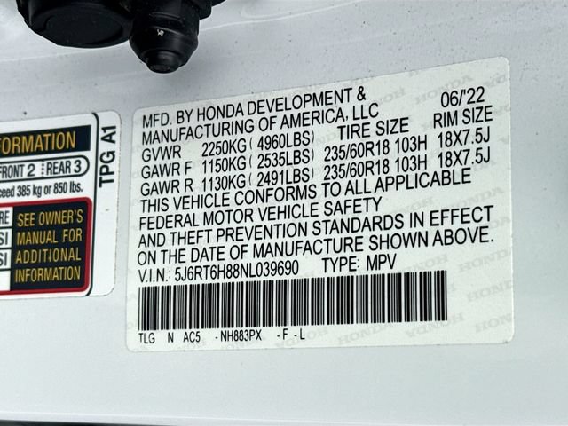 Used 2022 Honda CR-V EX-L image 37