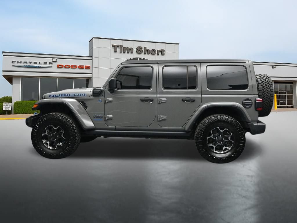 Used 2022 Jeep Wrangler Unlimited Rubicon 4xe w/ Dual Top Group AWD/4WD image 2