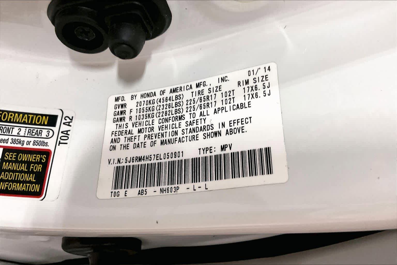 Used 2014 Honda CR-V EX image 36