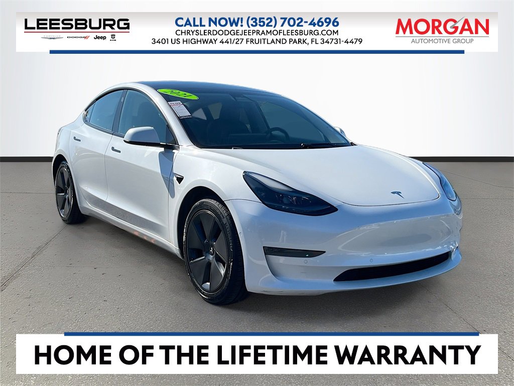 Used 2021 Tesla Model 3 Standard Range Plus