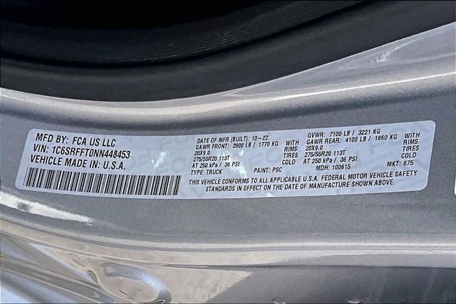 Used 2022 RAM 1500 Big Horn image 17