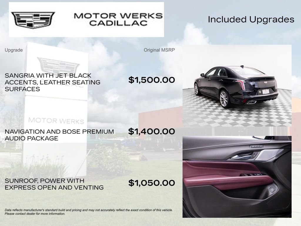 Certified 2026 Cadillac CT4 Sport AWD/4WD image 9