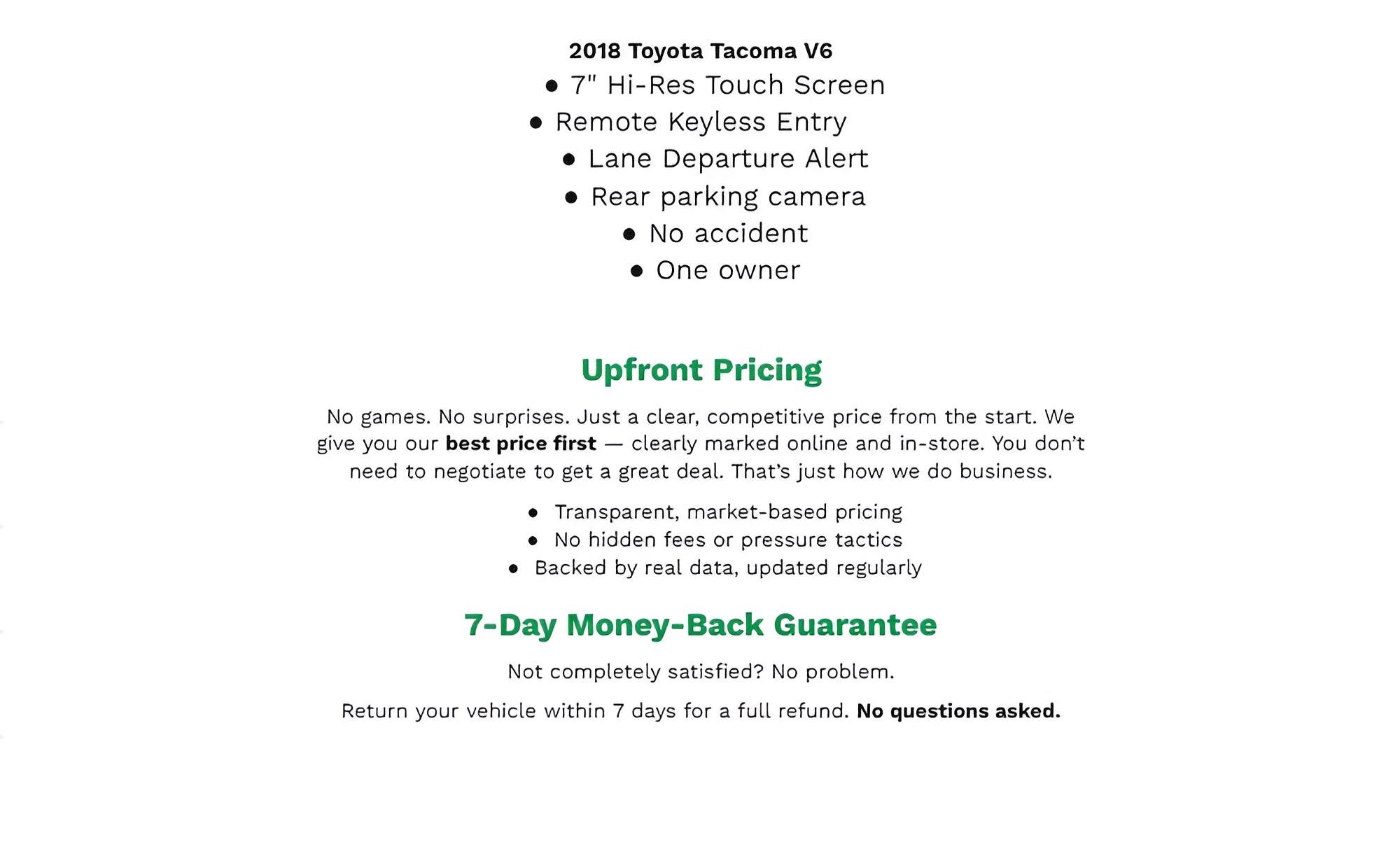 Used 2018 Toyota Tacoma TRD Sport image 2