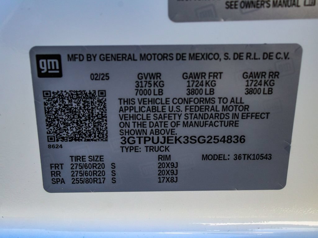 Used 2025 GMC Sierra 1500 Elevation AWD/4WD image 14