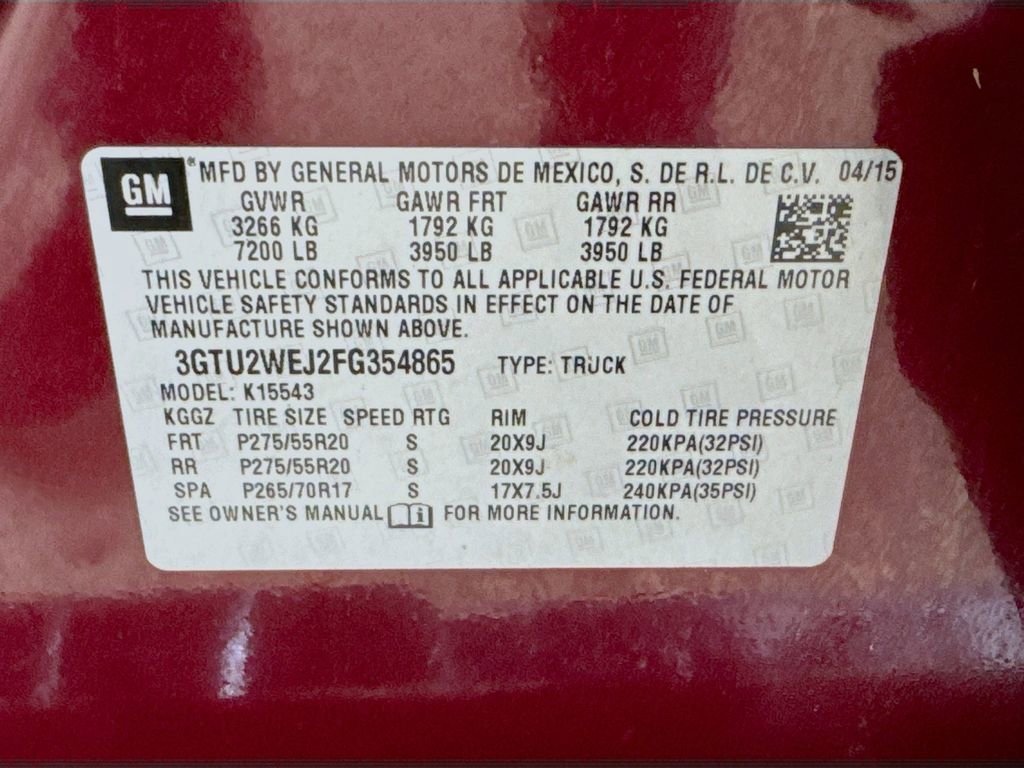 Used 2015 GMC Sierra 1500 Denali w/ Driver Alert Package image 25