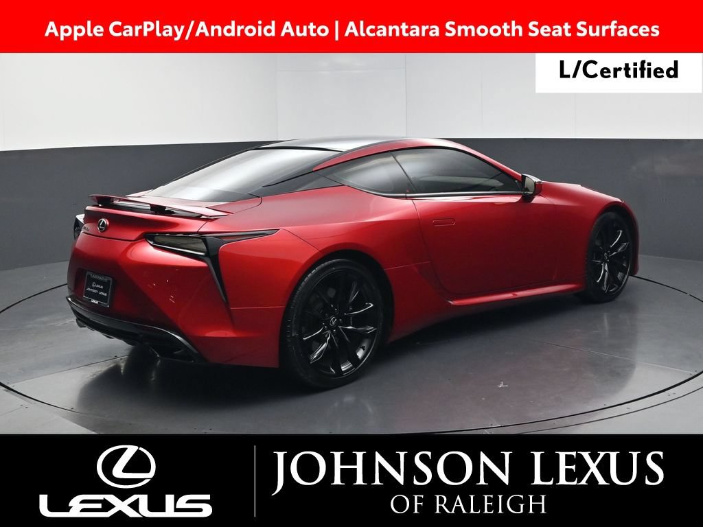 Certified 2022 Lexus LC 500 Coupe w/ Dynamic Handling Package RWD image 9