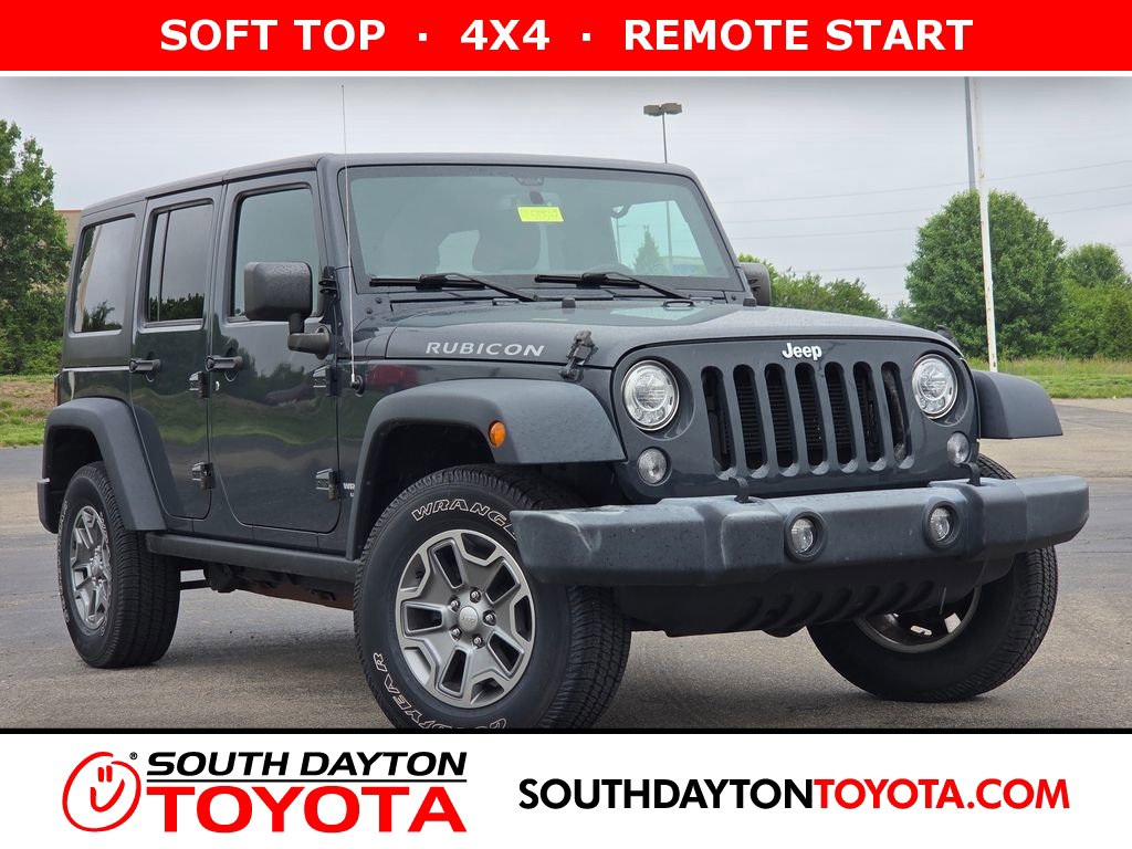 Used 2017 Jeep Wrangler Unlimited Rubicon w/ Connectivity Group AWD/4WD image 1