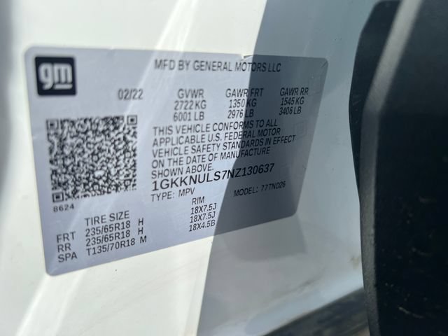 Used 2022 GMC Acadia SLT w/ Preferred Package AWD/4WD image 35