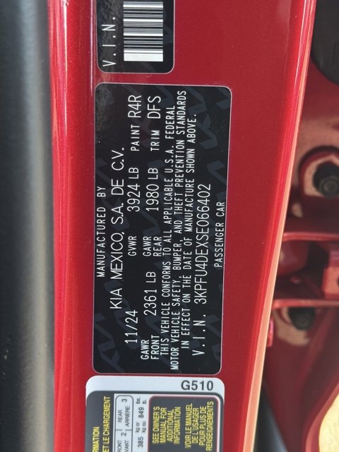 Certified 2025 Kia K4 EX image 13