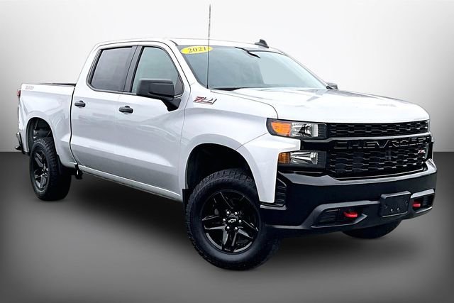 Used 2021 Chevrolet Silverado 1500 Custom Trail Boss w/ LPO, Dark Essentials Package AWD/4WD image 10