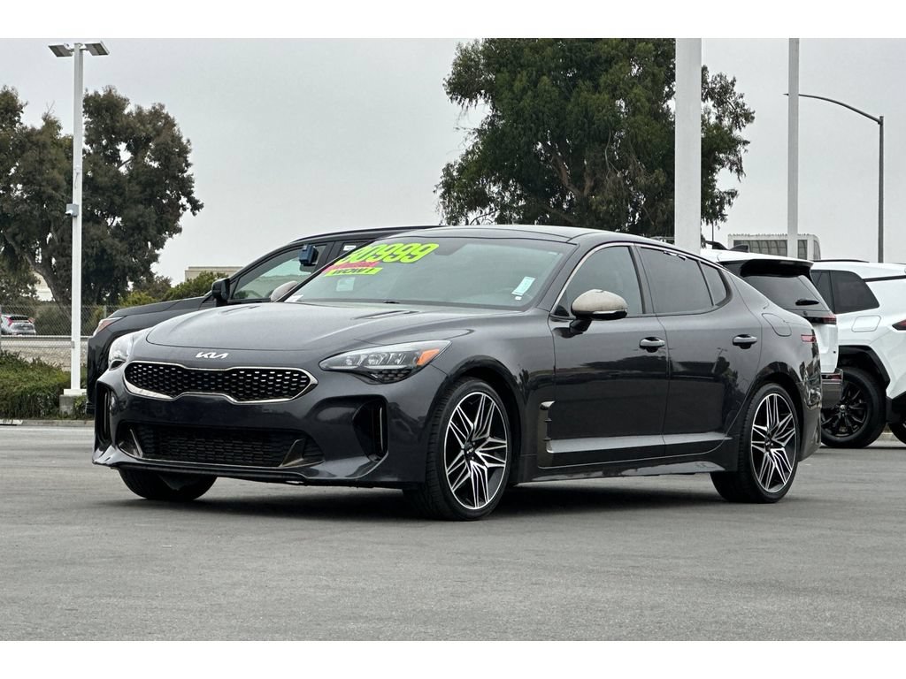 Used 2022 Kia Stinger GT1 w/ Red Interior Color Package RWD image 8