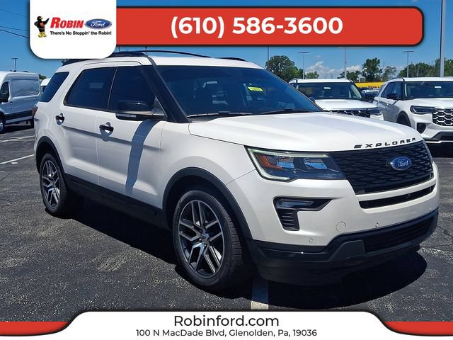 Certified 2018 Ford Explorer Sport w/ Equipment Group 401A AWD/4WD image 1