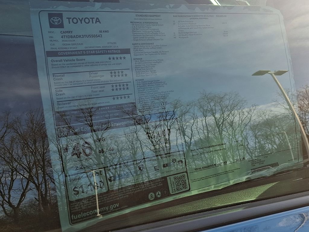 New 2026 Toyota Camry SE w/ Convenience Package image 3