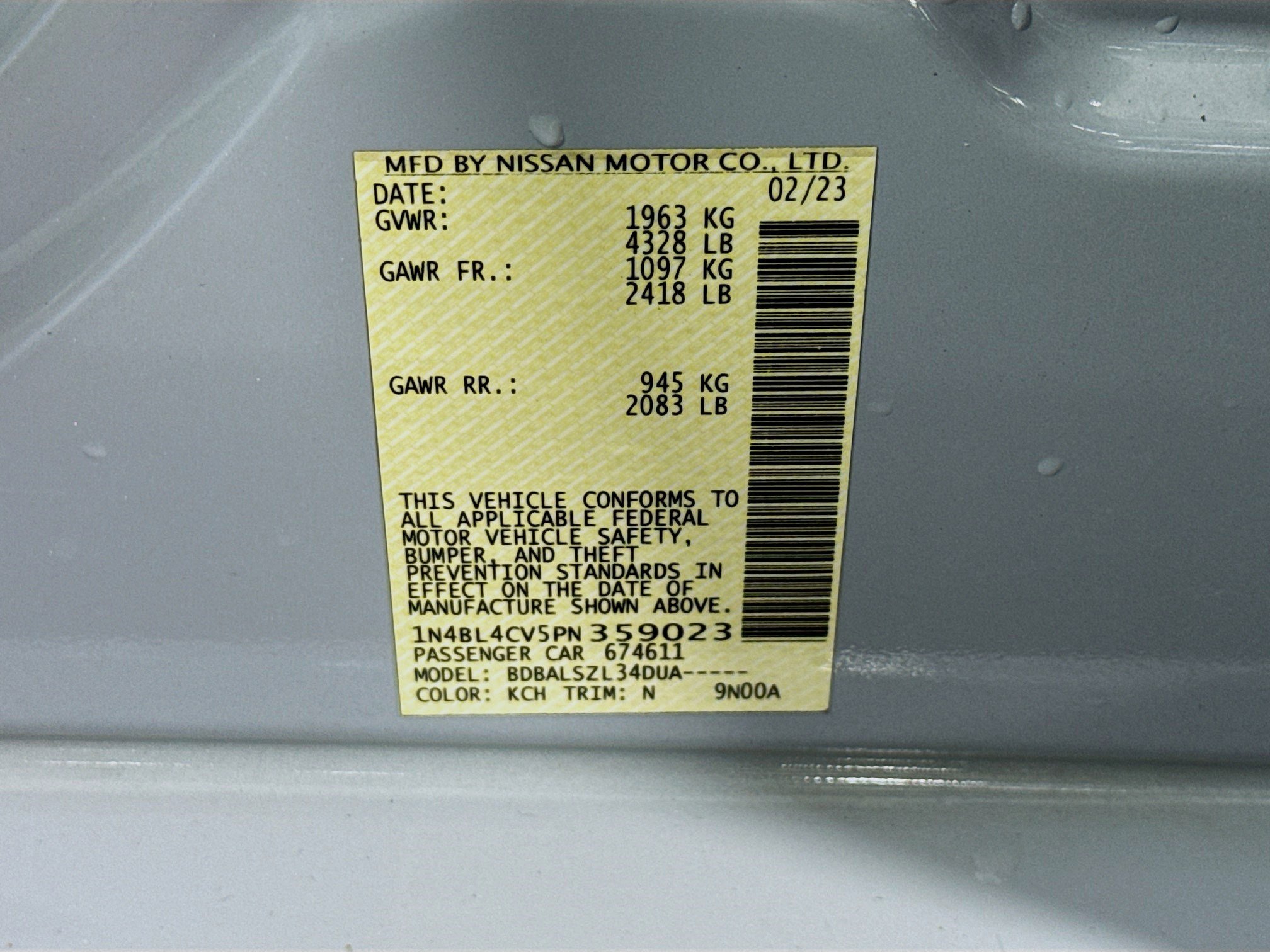 Used 2023 Nissan Altima 2.5 SR image 40