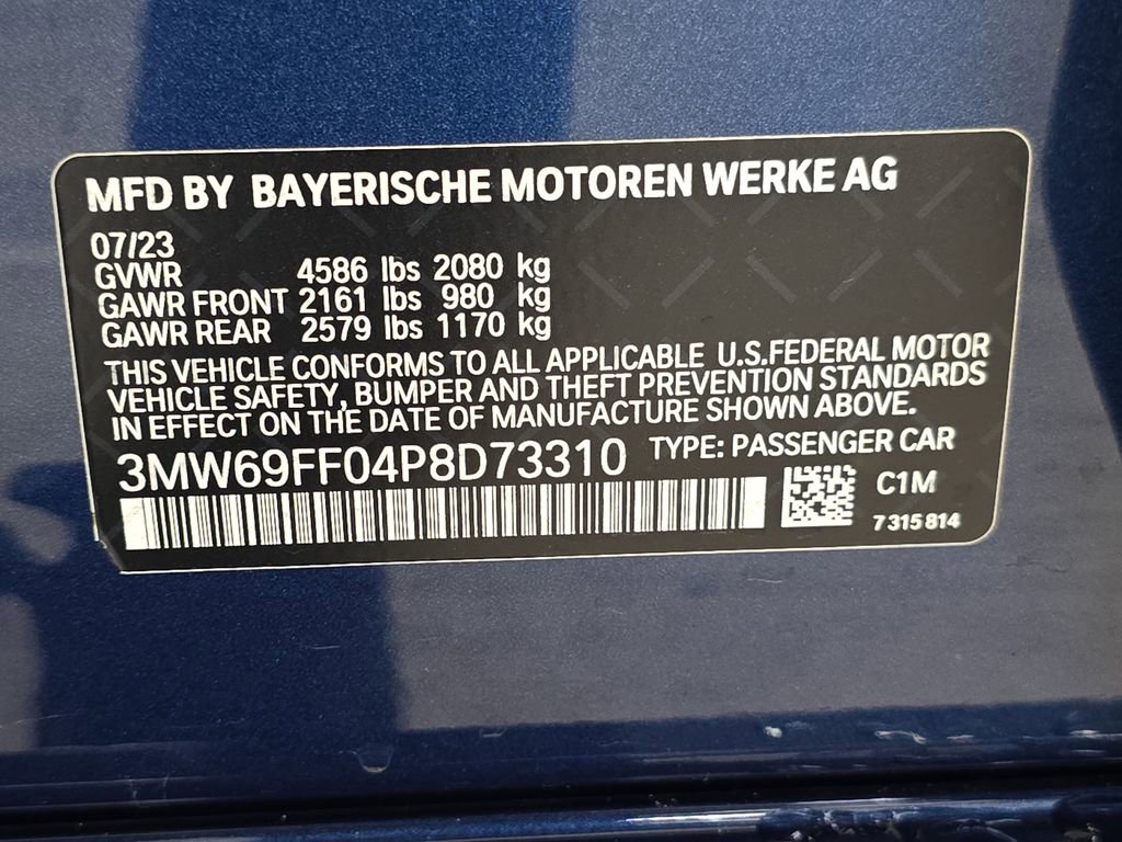 Used 2023 BMW 330i Sedan w/ Driving Assistance Package RWD image 30