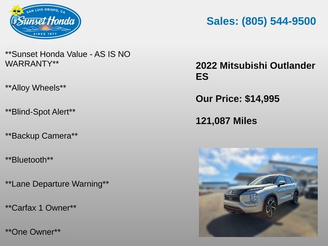 Used 2022 Mitsubishi Outlander ES FWD image 5